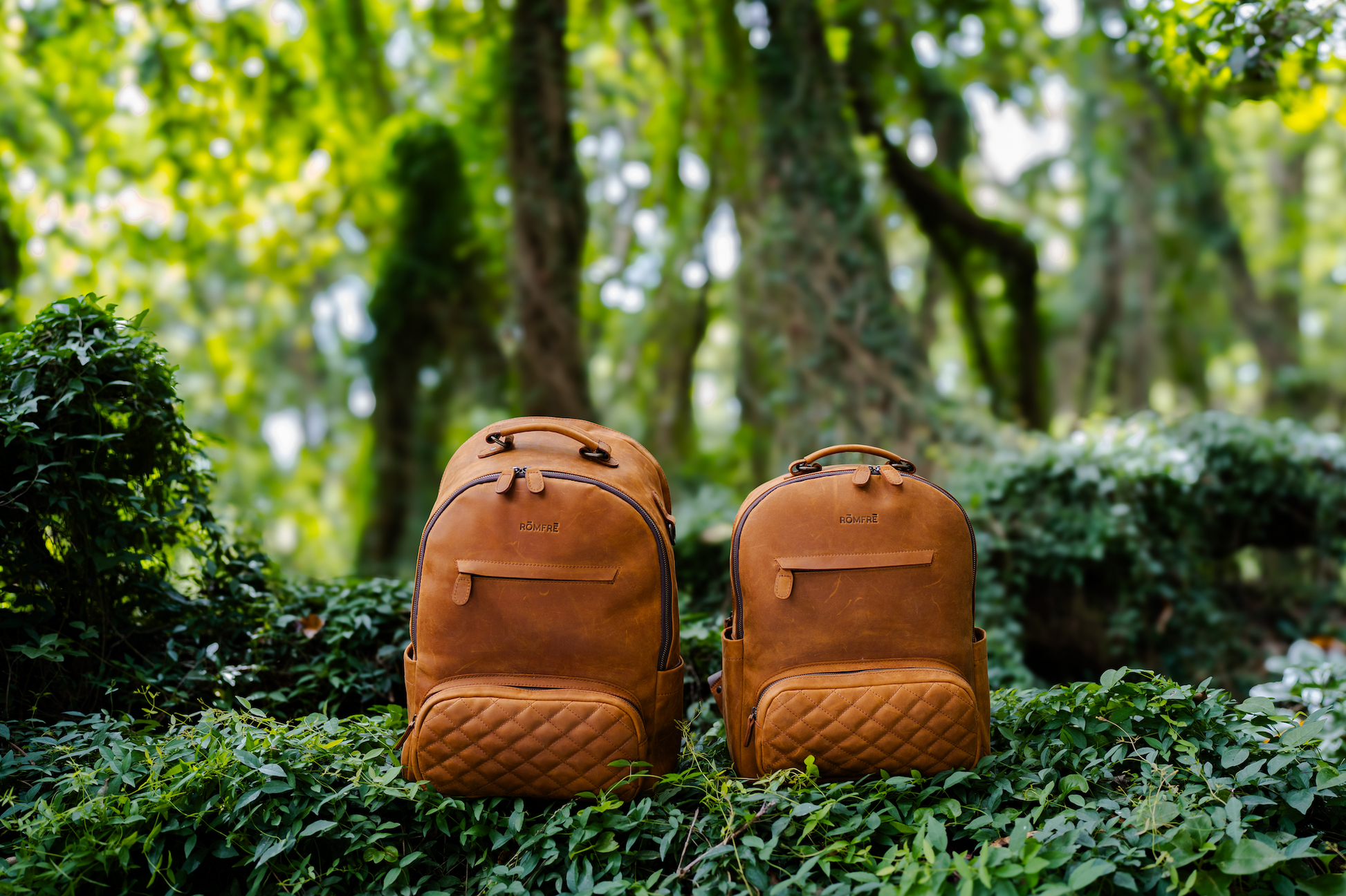 backpack for men leather Rōmfrē Travel Co. Kapolei Backpack - Large