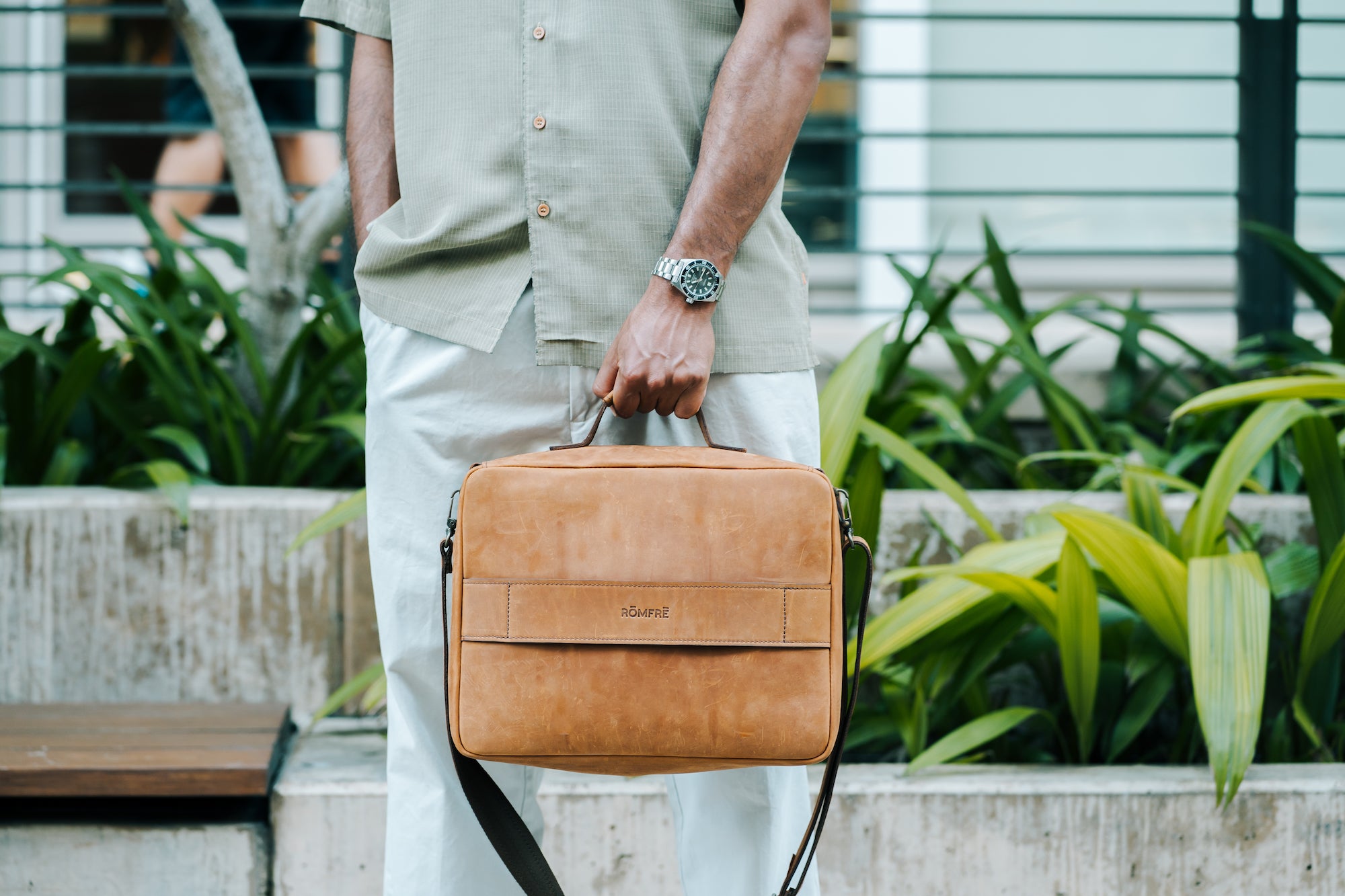 Best Leather Camera Travel Bags › Hilo Camera Travel Bag – Rōmfrē