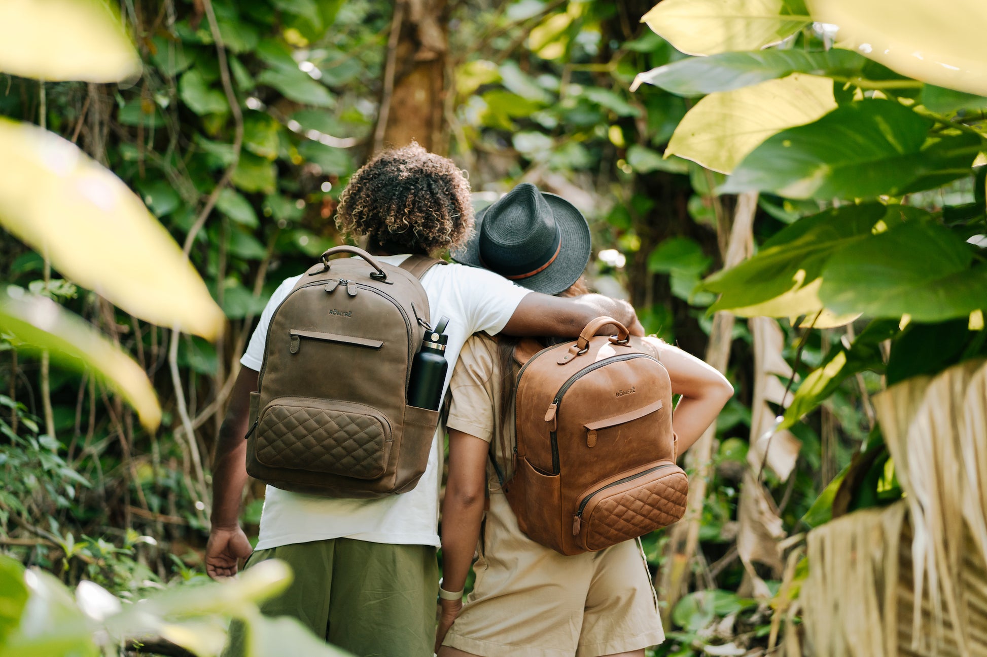 best travel leather backpack Rōmfrē Travel Co. Kapolei Backpack - Large