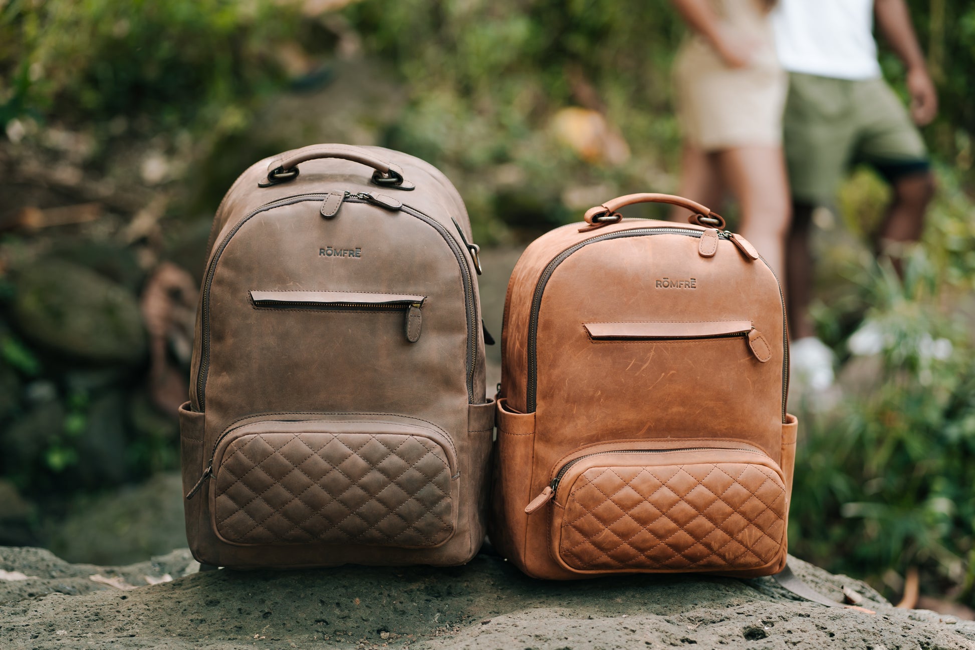 best leather backpack purses Rōmfrē Travel Co. Kapolei Backpack - Large