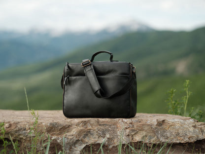 Leather CPAP Travel Bag