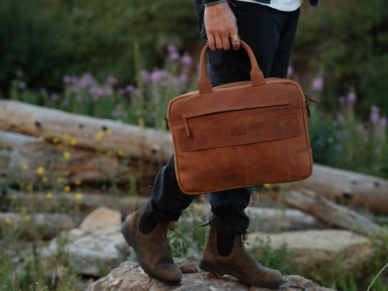 Leather Pilot Bag