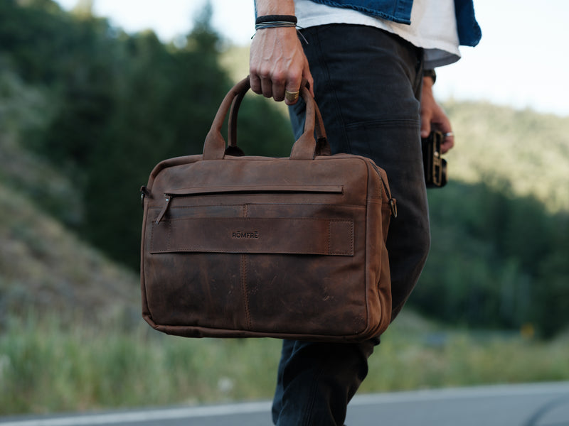 Leather Pilot Bag