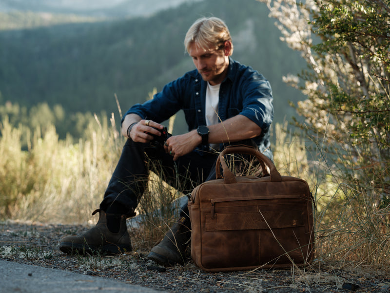 EDC Leather Briefcase