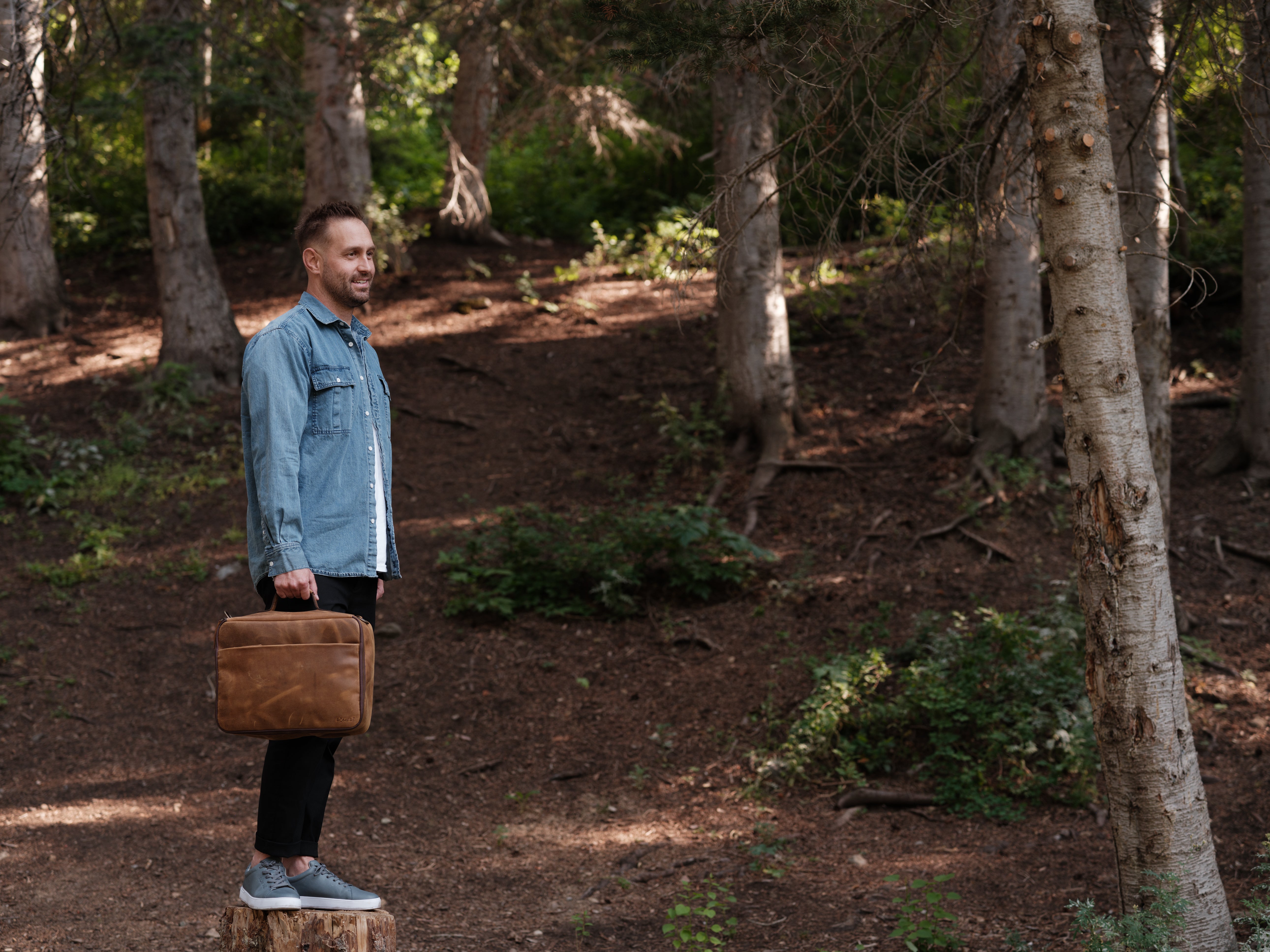 Best Leather Camera Travel Bags › Hilo Camera Travel Bag – Rōmfrē