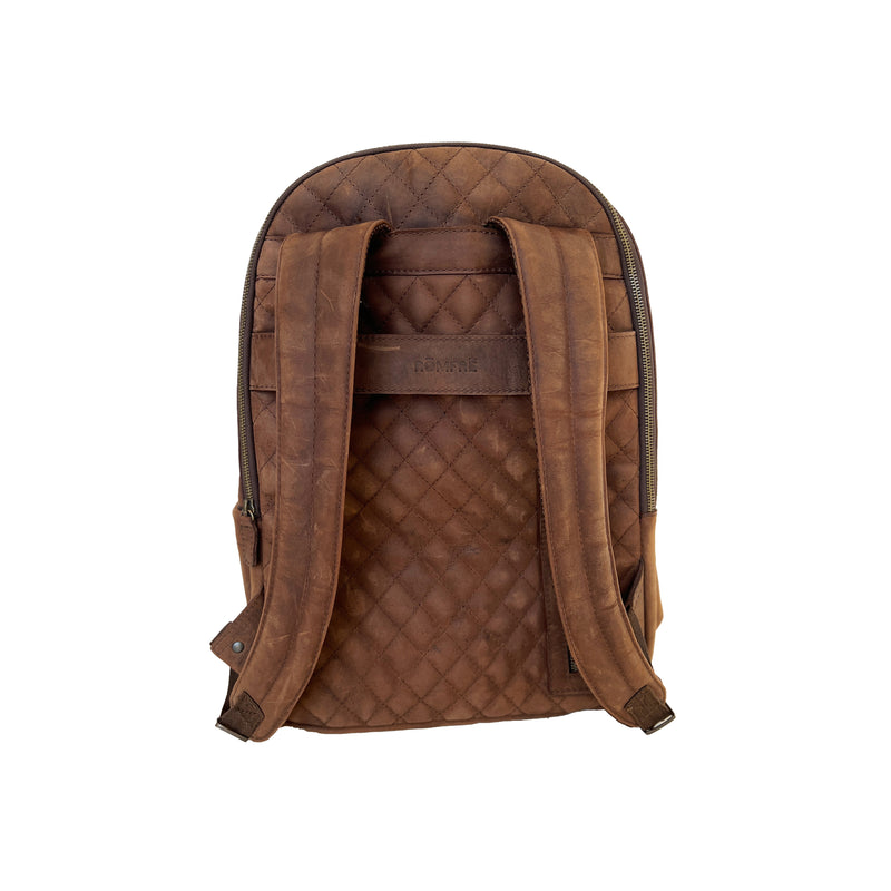 Clearance - EDC Leather Backpack - Cocoa