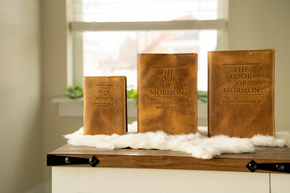 Leather Book of Mormon - Soft Cover